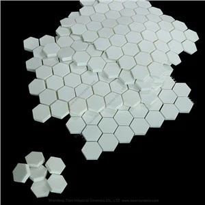 92 95 Al2O3 Hexagon mosaik kakel