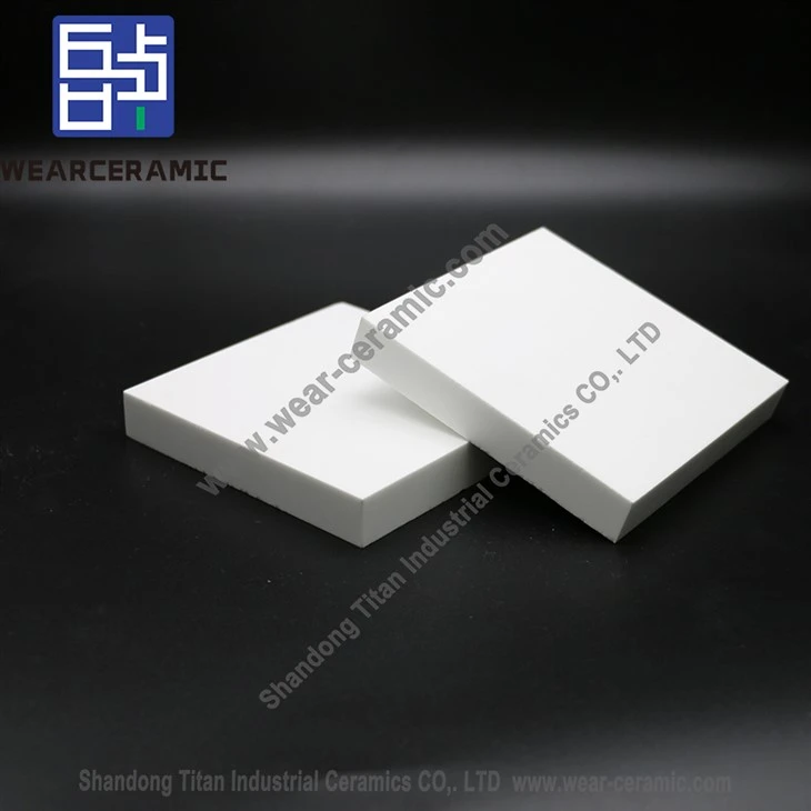 Wear Resistant Alumina Ceramic Lining Square Plate